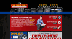 Desktop Screenshot of carolinetire.com
